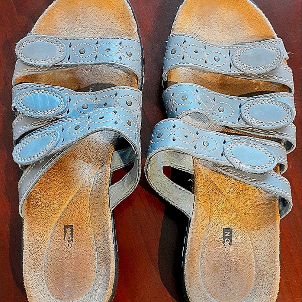 CLARKS * Leather sandals 6.5B